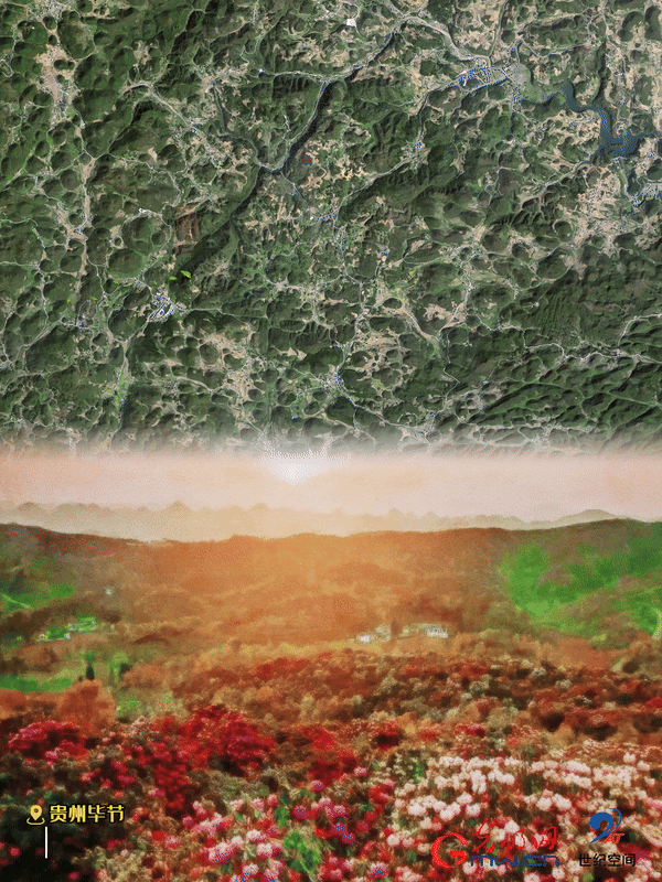 清明游玩賞花圖鑒來了！衛(wèi)星鏡頭帶你先睹為快